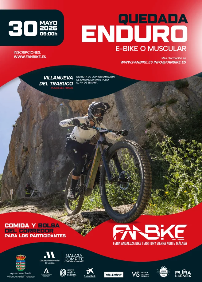 Cartel quedada enduro